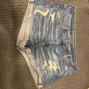 high waisted AE shorts